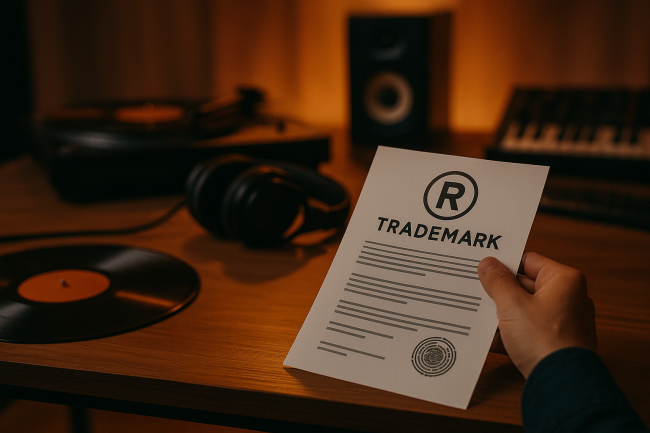 protección marca industria musical