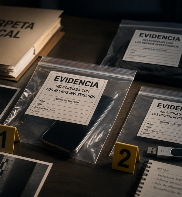 admisión de pruebas en el proceso penal